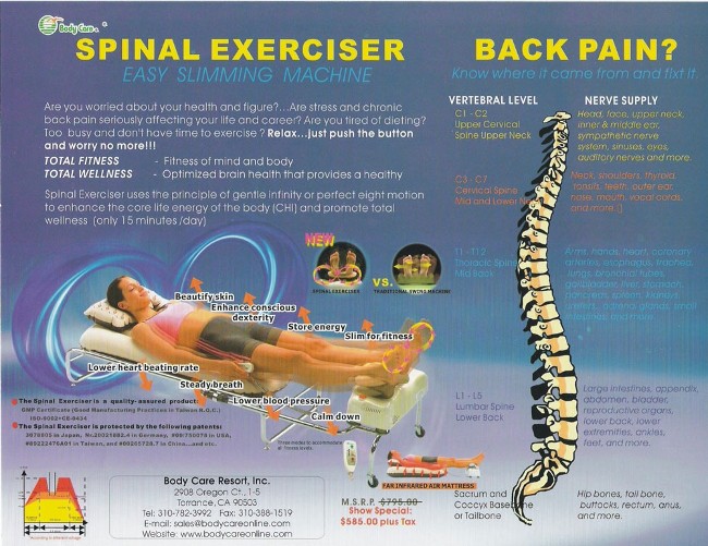 Spinal Exerciser